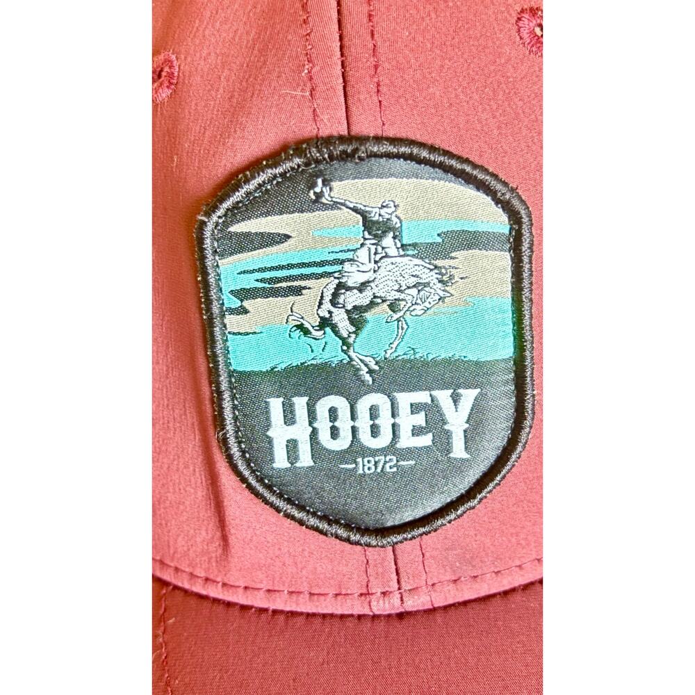 Hooey Cheyenne Western Rodeo Bronco Bucking Cowboy trucker hat ballcap SnapBack - Picture 2 of 7